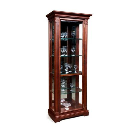 ПРЕСТИЖ Шкаф с витриной ГМ 5901 /берёза