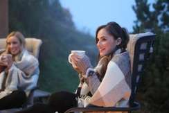 Кресло-качалка Folio черное