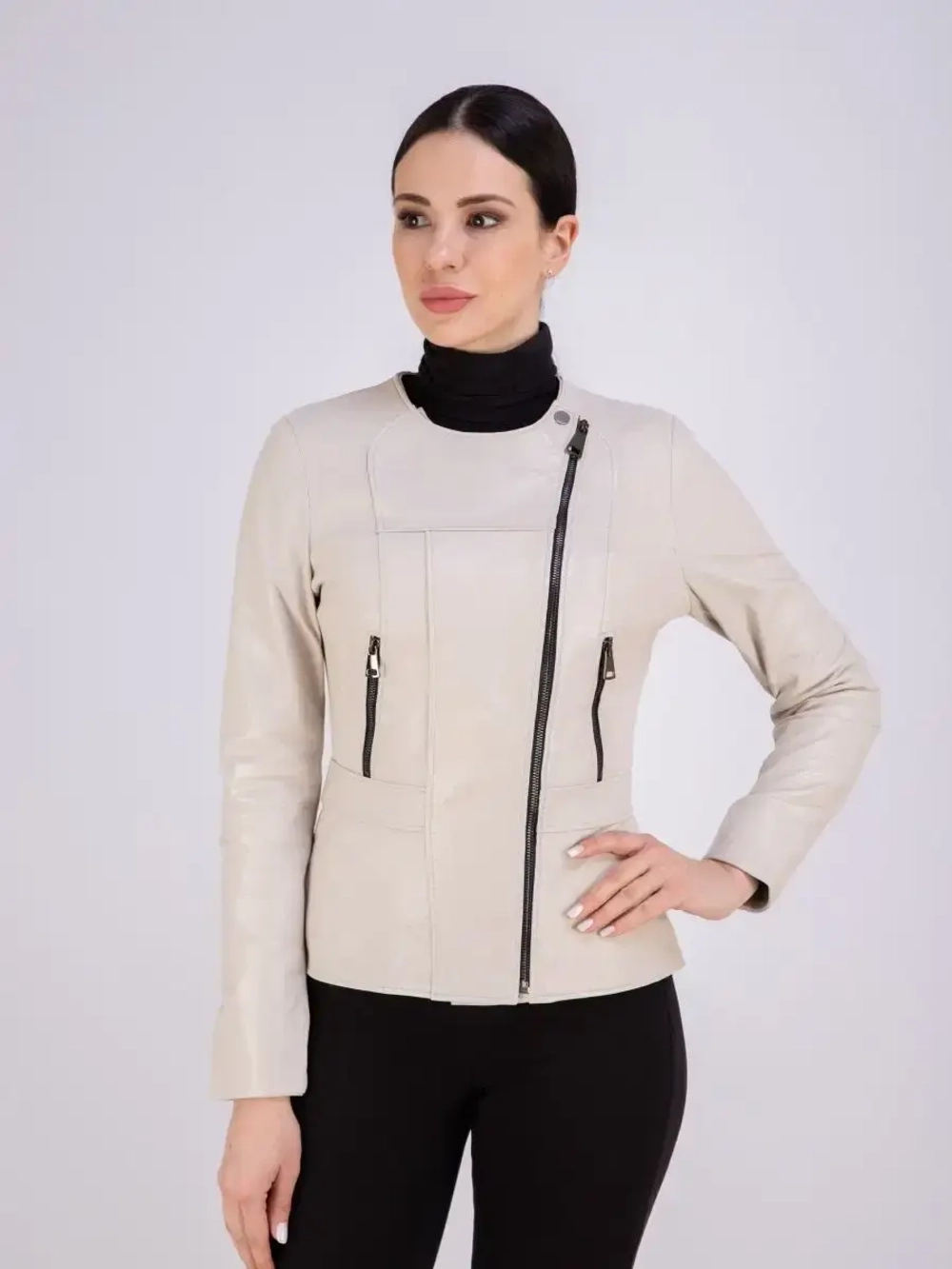 Куртка женская из натуральной кожи Турция