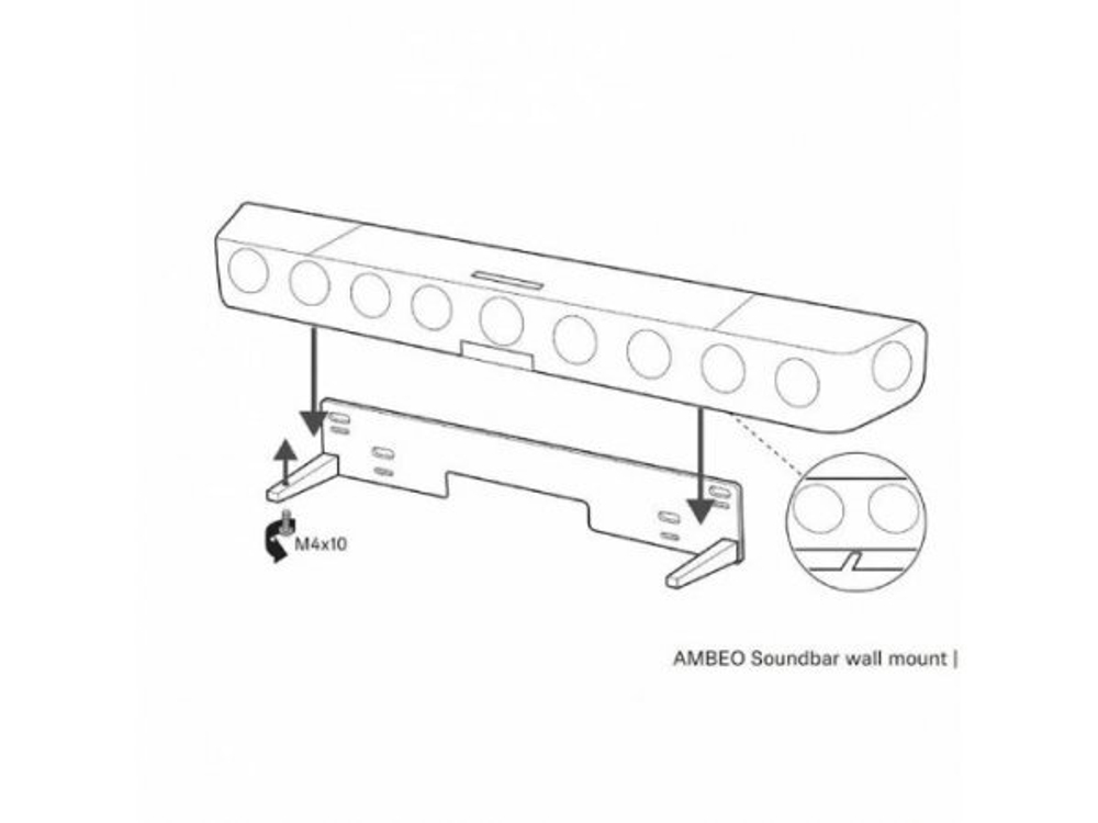 Кронштейн Sennheiser SB01-WM для AMBEO Soundbar