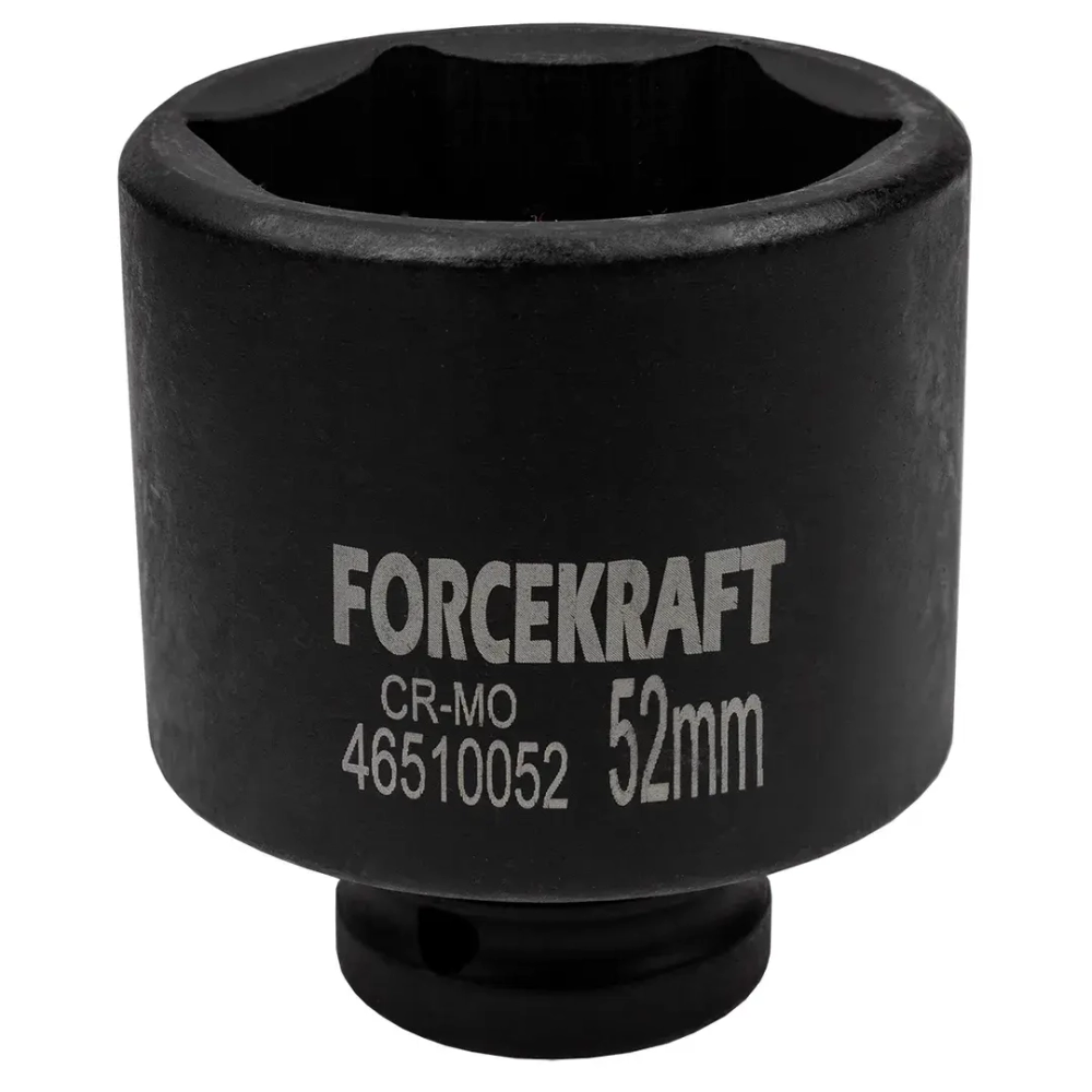 Головка ударная глубокая 3/4'', 52мм (6гр.) FORCEKRAFT FK-46510052