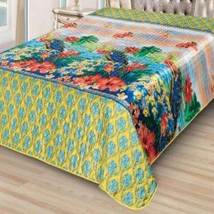 Покрывало шёлк "Райский сад".