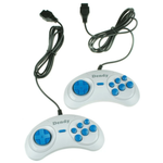 8 битная игровая приставка Dendy Junior (+300 встр. игр)