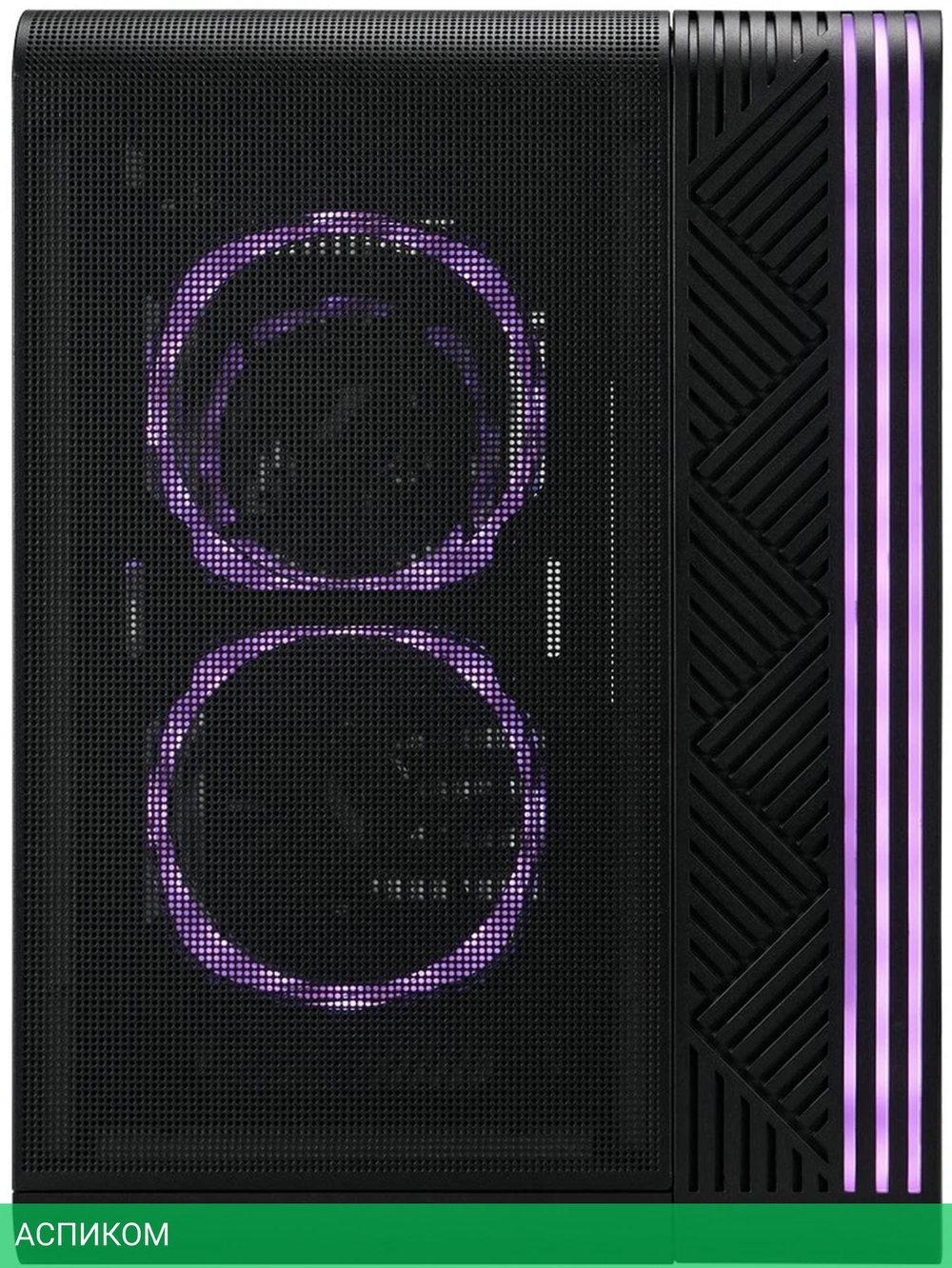 Корпус 1stPlayer VT6 без БП Black (VT6-BK-3F7)