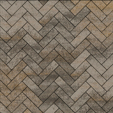 Тротуарная плитка ПАРКЕТ - Искусственный камень Базальт