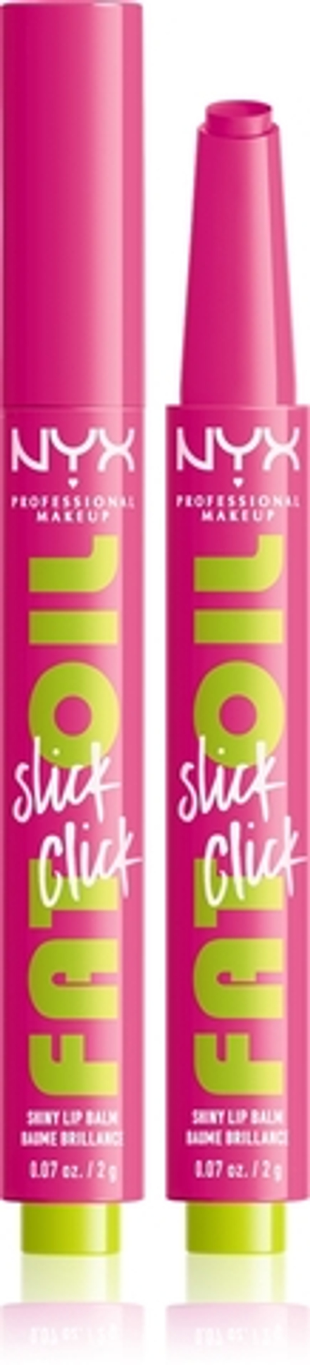 NYX Professional Makeup Fat Oil Slick Click - Тонирующий бальзам для губ оттенок 08 Thriving, 2 g