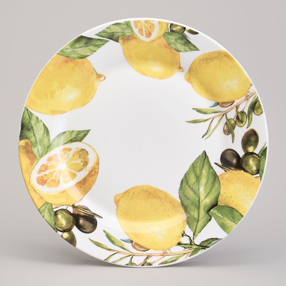 НАБОР ПОСУДЫ ОБЕДЕННЫЙ LEFARD "ЛЕМОН ТРИ" НА 4 ПЕР. 16 ПР. (КОР=2НАБ.)