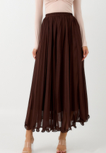 Юбка плиссе макси 90