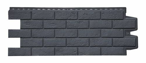 Фасадные панели GRAND LINE (ГРАНД ЛАЙН) Кирпич Состаренный Графит