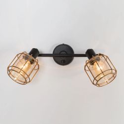 Citilux Таверна CL542622 Спот поворотный с выключателем Чёрный