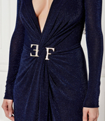 Платье Elisabetta Franchi - темно-синий(AB72447E2)