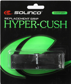 Намотки теннисные базовая Solinco Hyper-Cush Replacement Grip 1P - black