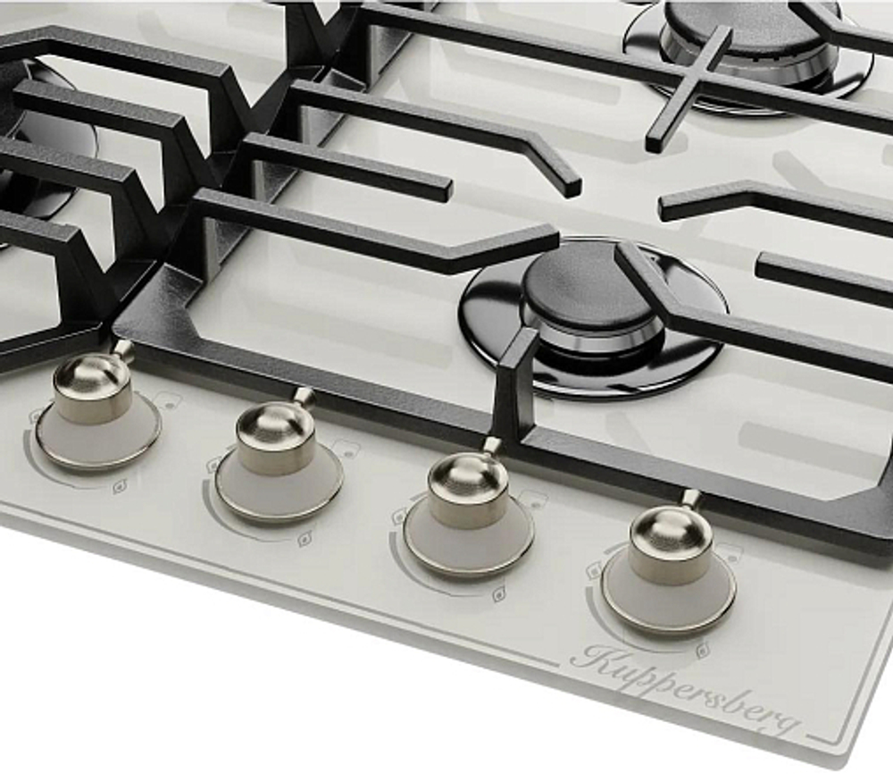 Газовая варочная панель Kuppersberg FG 601 W Silver