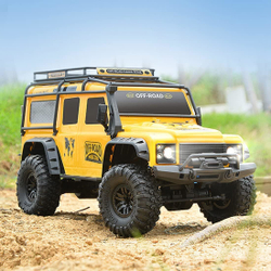 Радиоуправляемый краулер HB Fierce Tiger (47 см, 4WD, 1:10) - HB-ZP1005 желтый
