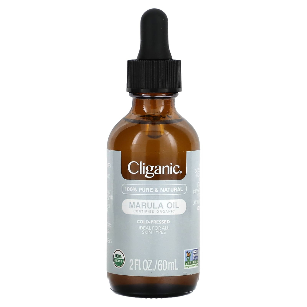 Cliganic, 100% чистое и натуральное, маруловое масло, 60 мл (2 жидк. унц.)