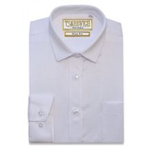 Рубашка белая с выработкой TSAREVICH