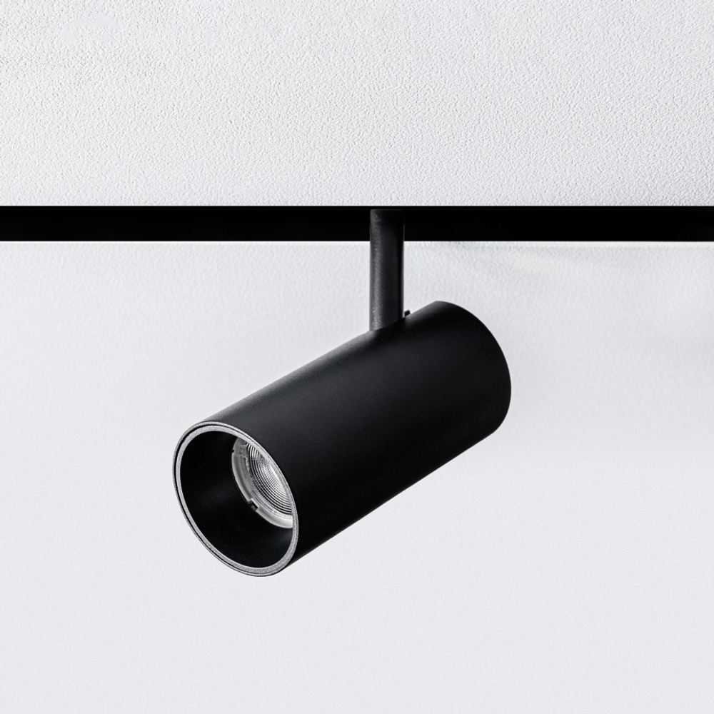 Магнитный трековый светильник MKL-103-18W4K-B Черный 161x55x180 18W, 1440lm, 4000К, 36°, LED Osram, CRI>90