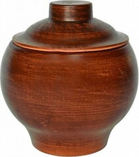 Горшок для запекания 0,6 л ЛВМ-11744 ГЛАДКИЙ