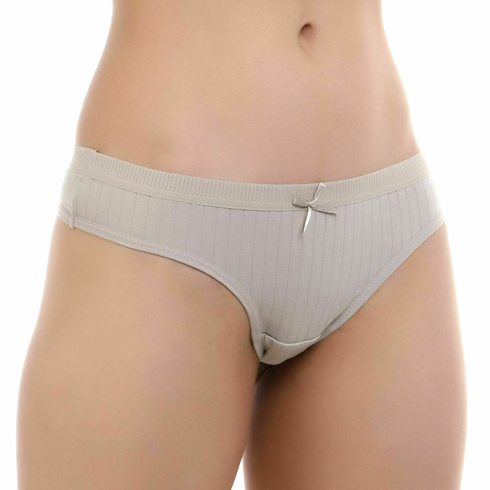 Женские трусы стринги серые ROMEO ROSSI 1504-14