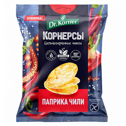 Корнерсы Dr. Korner Паприка чили 50 гр
