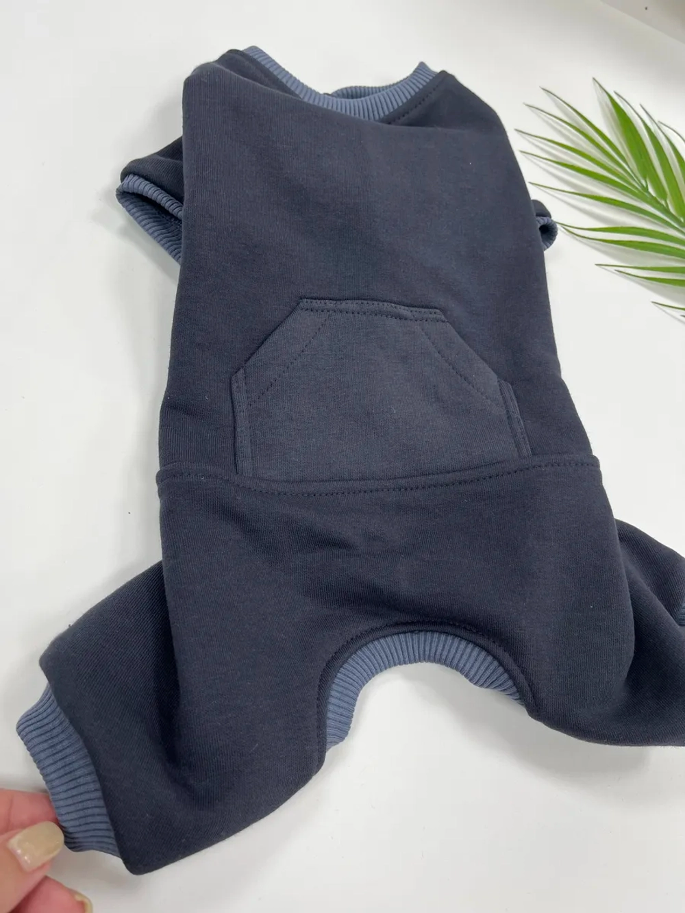 Комбинезон для собак и кошек из футера