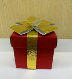 GAEM Коробка подарочная (бумага 350г/м2), L25 W25 H25 см