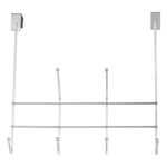 Вешалка 4-х крючковая 30*30см хром, ВД4-300