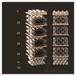 Шкаф винный MEYVEL MV133-KBF1