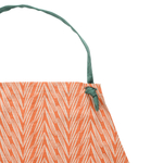 Фартук из хлопка с графичным принтом Колосья russian north, 81х69 см