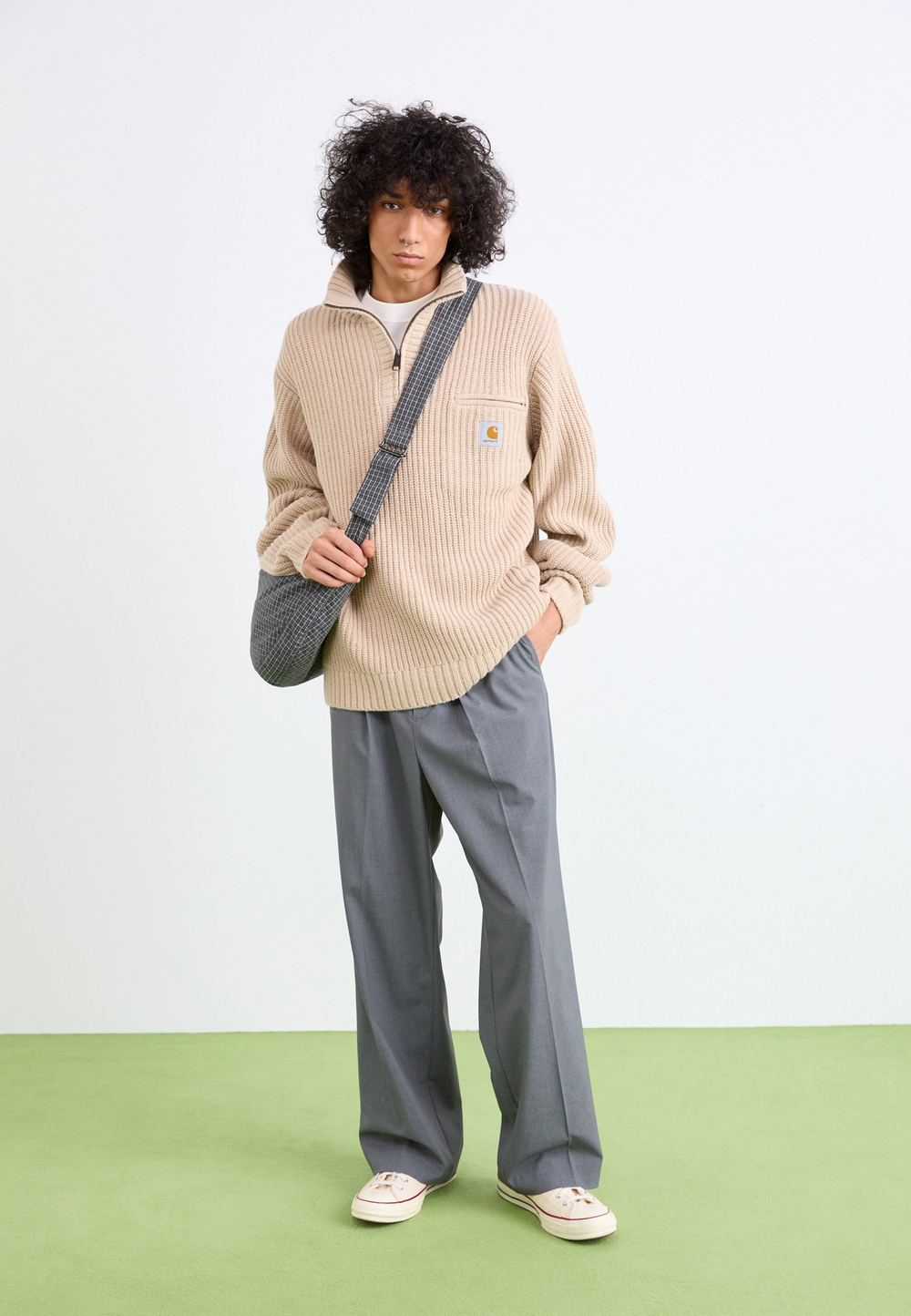 Carhartt WIP DETROIT - Свитер - Бежевый