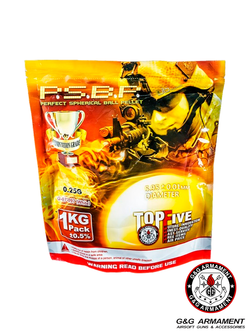 Шары G&G 0,25 g (белые, 4000 шт, 1 кг, пакет)