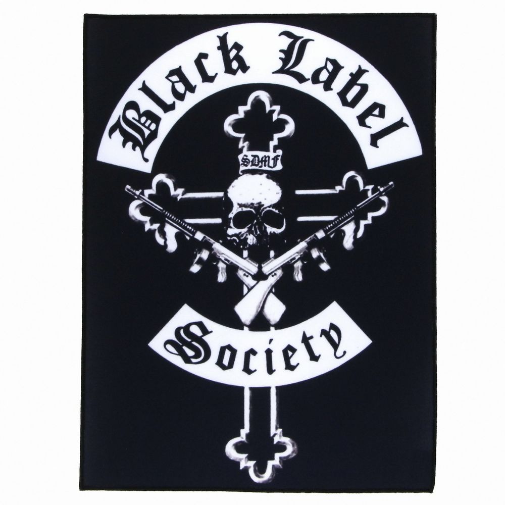 Нашивка спиновая группы Black Label Society