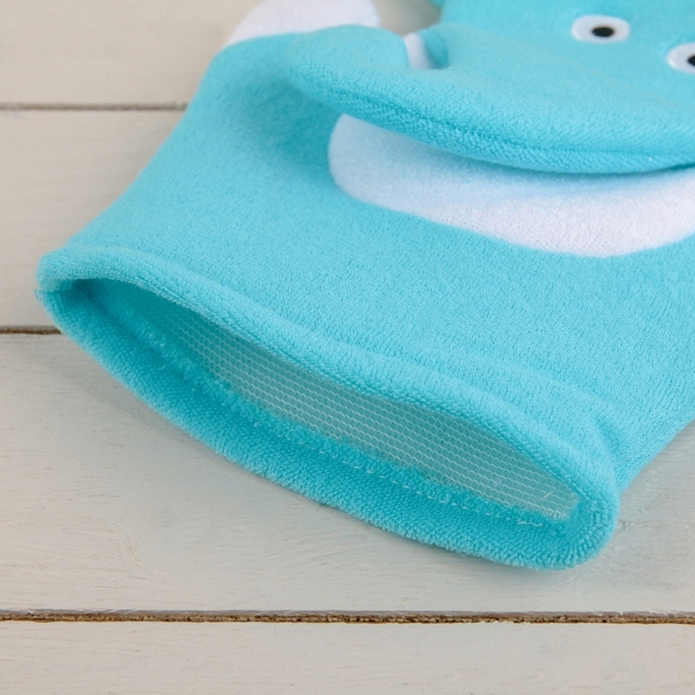 Мочалка-варежка детская 22 см "Слоник" 4097981