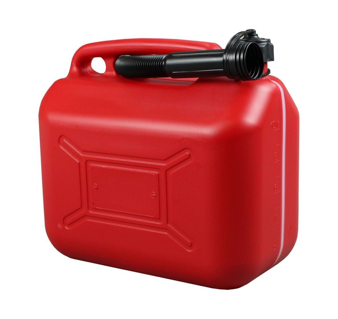 Канистра для ГСМ пластиковая, 10 л