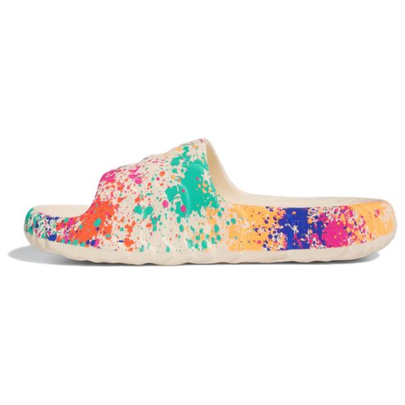 Adidas Originals Adilette 22 Slide 'Sand Strata Paint Splatter'