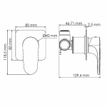 Душевая система WasserKRAFT Weida 3100 SET2828 хром