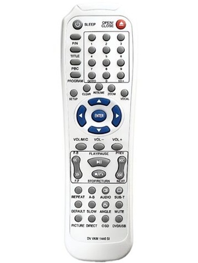 Пульт DV VKM 1440SI для DVD-плеера ELENBERG, AKAI др,