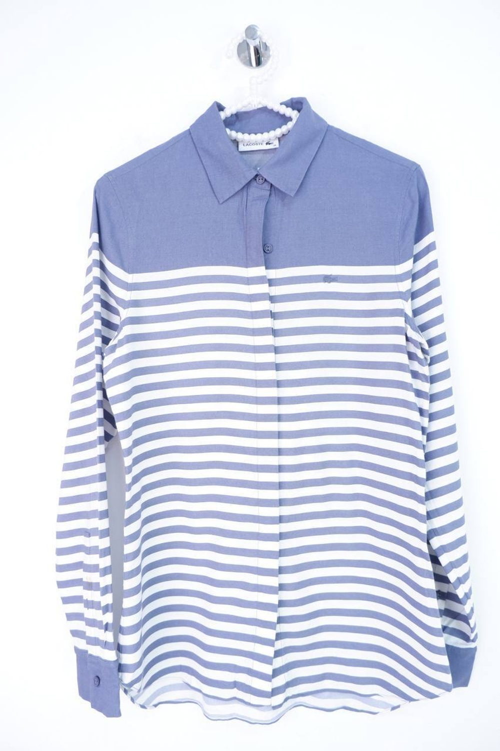 Рубашка Lacoste высокого качества и стильного дизайна, маркировка 34, на 42 размер