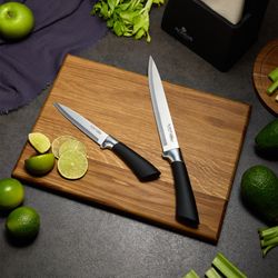 НАБОР НОЖЕЙ AGNESS НА ПЛАСТИКОВОЙ ПОДСТАВКЕ, 6 ПРЕДМЕТОВ