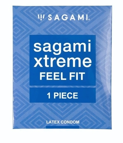 Презерватив Sagami Xtreme Feel Fit 3D - 1 шт.