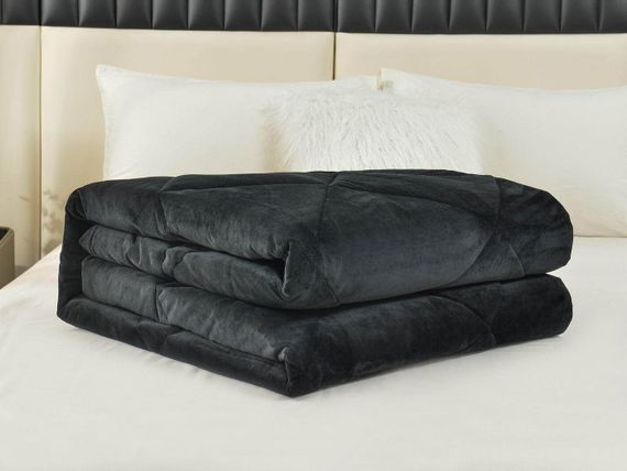 Монако (черный) Одеяло 160х220