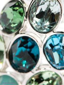 "Коллекция"  кольцо в родиевом покрытии из коллекции "Подиум" от Jenavi