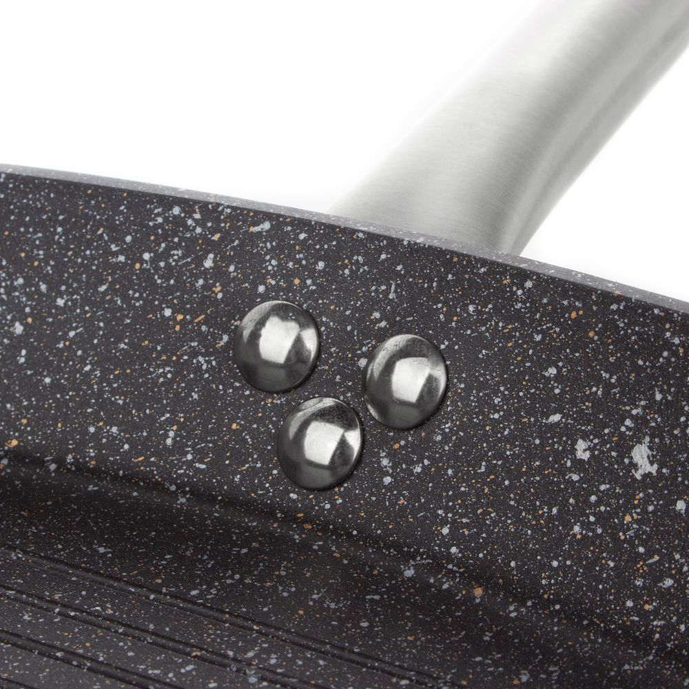 Сковорода гриль 28см Ibili Natura Copper Испания фрагмент