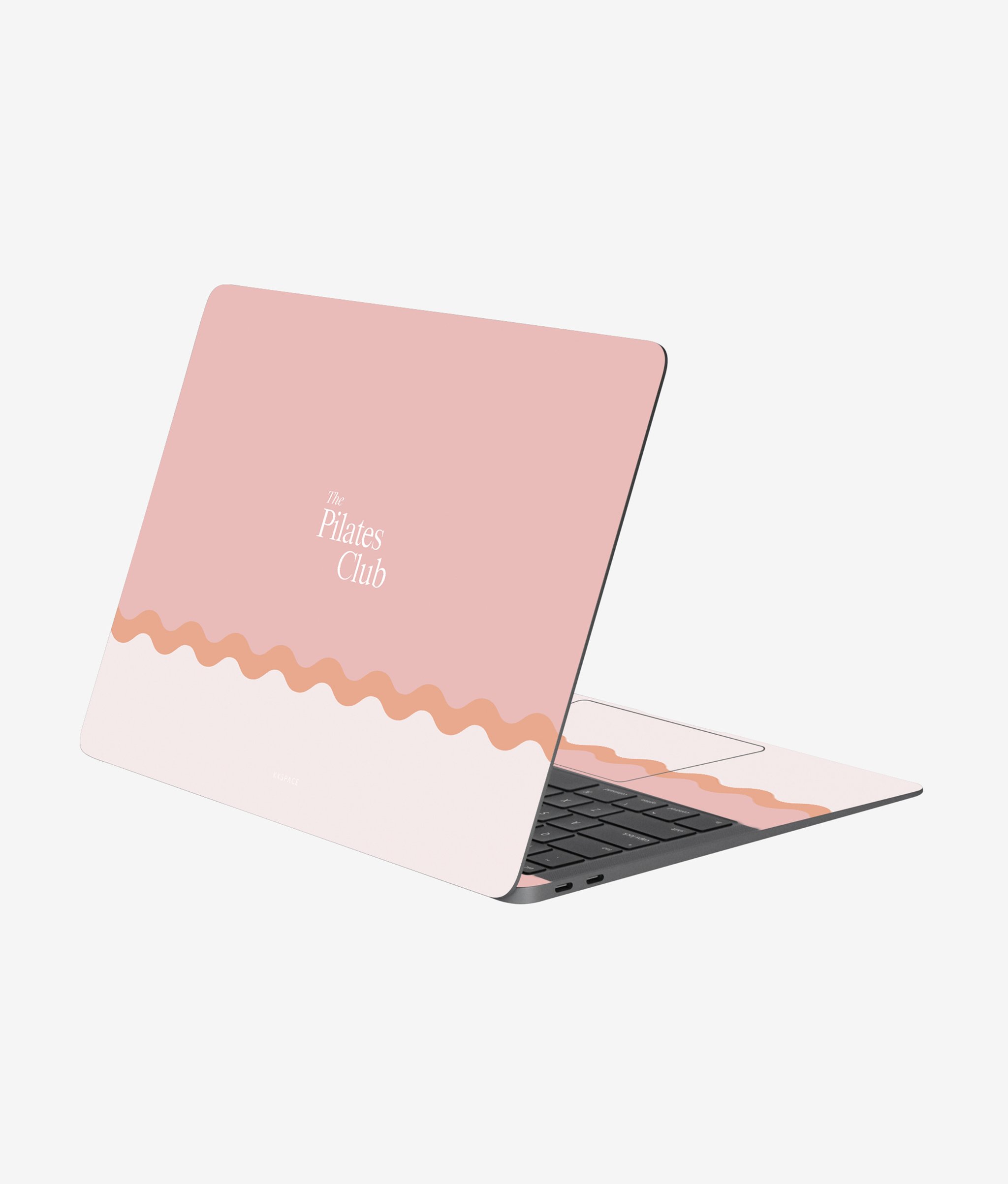 Виниловая наклейка THE PILATES CLUB для MacBook