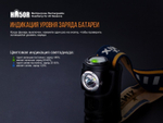 Фонарь светодиодный налобный Fenix HM50R, 500 лм, аккумулятор*