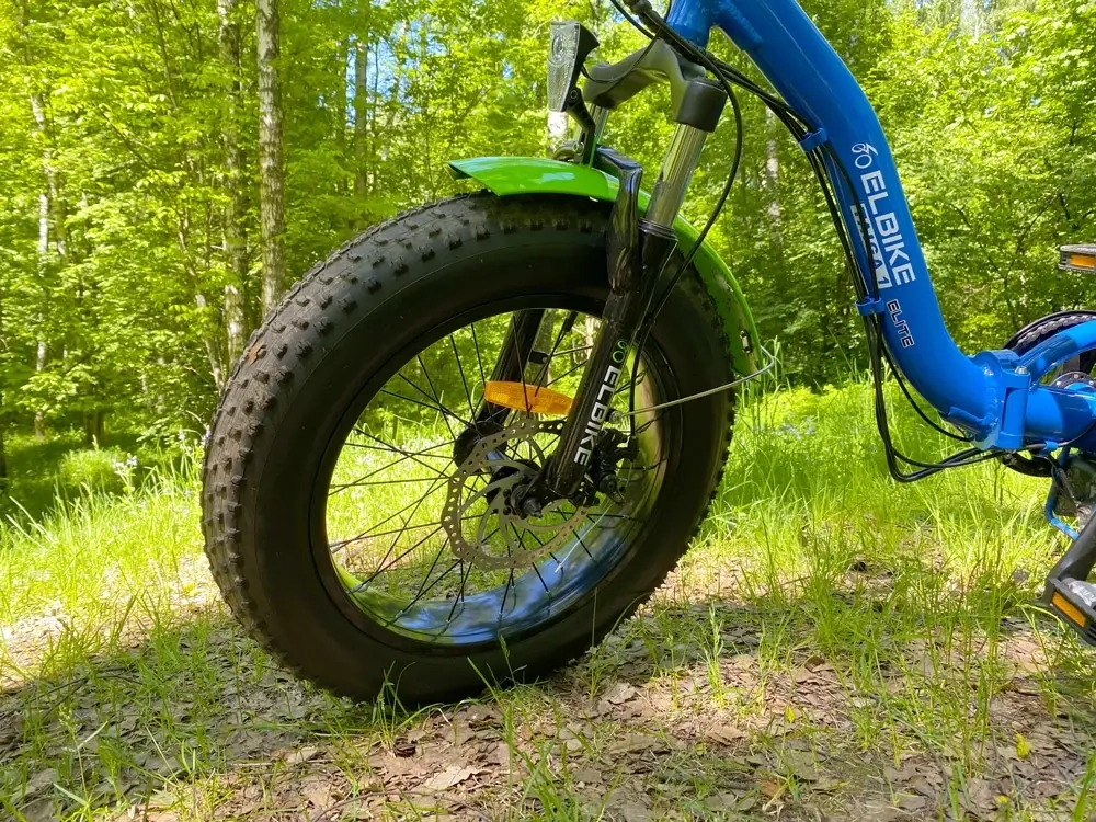 Электрофэтбайк Elbike Taiga 1 Elite (Зеленый)