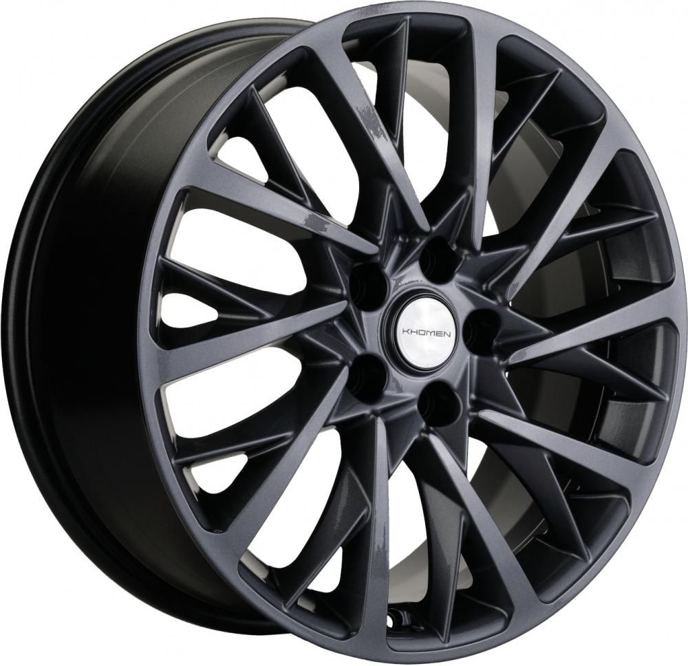 Khomen 1804 7.5x18 5x112 ET 43 Dia 57.1 (grey)