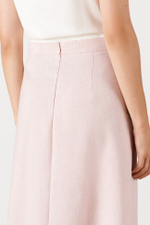 4889 Юбка женская (розовый меланж)