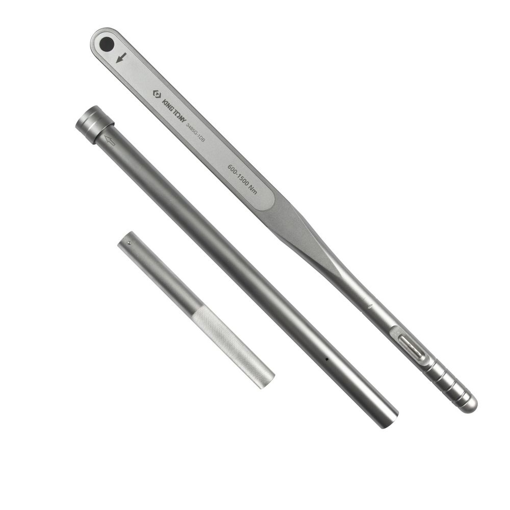 KING TONY (3485G-1DB) Динамометрический ключ серии "ALUMINIUM", 1", 600-1500 Нм, футляр