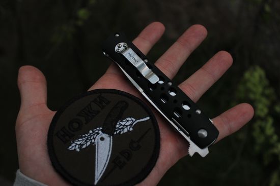 Складной нож Cold Steel "TI-LITE 4" c клинком из стали AUS-8A, рукоять Zytel